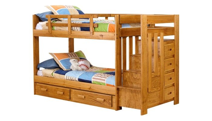 Get Your Kids Healthy And Active-Bunk Beds With Stairs