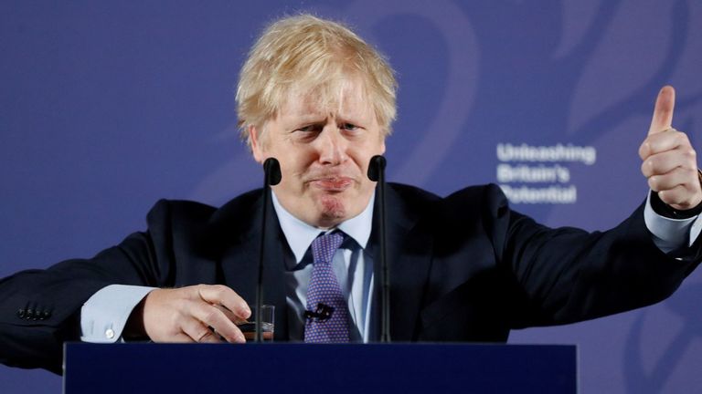 Prime Minister Boris Johnson: Only Trade Deal with EU without Extra Rules