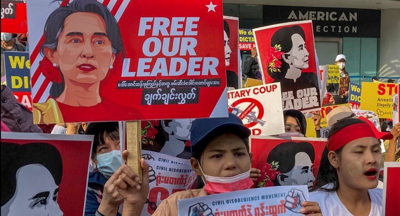 Myanmar Shadow Government Calls for Uprising Against Junta