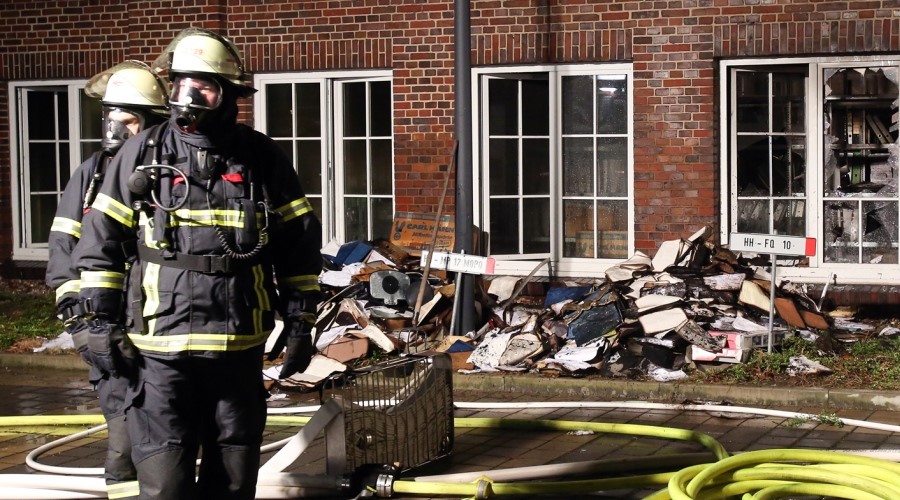 Apartment Complex in Essen Turns into Conflagration